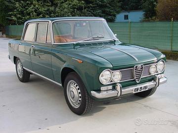 Alfa Romeo Giulia super 1600 bollino oro