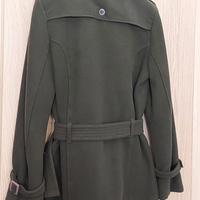 Giacca verde militare panno di lana perfetto stato