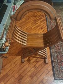 sedia da studio in legno 