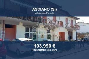 Immobile in asta di 119 m² con box auto a Asciano