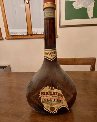 Bottiglia Magnum di Grappa Gran Moscato Bocchino 