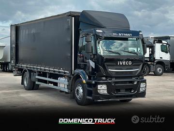 Iveco Stralis 310 Cassa centinata e sponda caricat