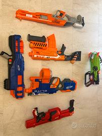 Nerf per bambini usati pochissimo
