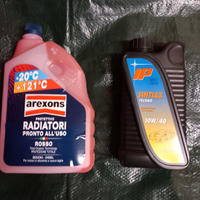 Olio motore IP 10w40 + radiatore e aspirapolvere