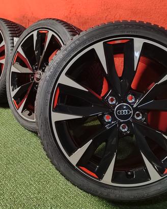 Cerchi Audi A3 S3 Origi Gomme 4 Stagioni 225 40 18