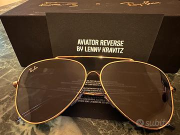 Ray Ban Aviator Reverse By Lenny Kravitz