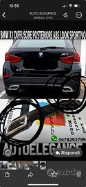 Difusori posteriori bmw x1