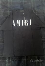 t-shirt amiri nera