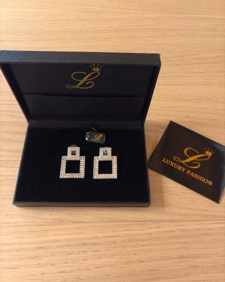 Orecchini brillantini luxury fashion