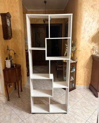 Scaffale libreria Ermes bianco