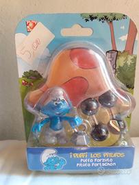 puffo forzuto con pesi