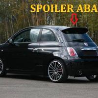 Spoiler posteriore Mod. Fiat 595 500 Abarth