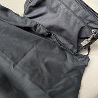 Borsa tracolla “Borbonese”  nera maculata.