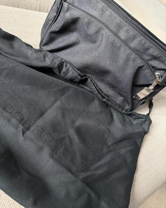 Borsa tracolla “Borbonese”  nera maculata.