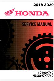 Manuale di officina Honda nc700 nc 750