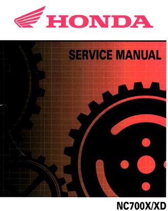Manuale di officina Honda nc700 nc 750