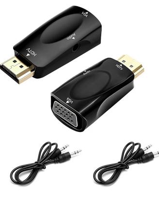 Adattatore HDMI a VGA 2 pezzi con cavo Audio