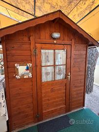 Casina da giardino in legno 2x2