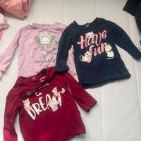 Tre magliette bimba 3-6 mesi Prènatal