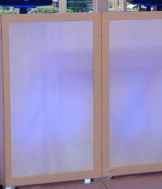 Pannelli per copertura postazione DJ