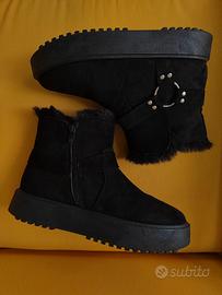 Stivaletti donna imbottiti n. 39 