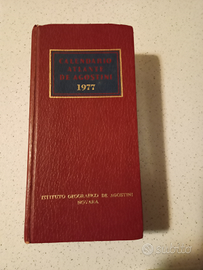 Calendario atlante De Agostini 1977