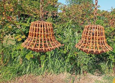 Lampadari in bambù collezione 