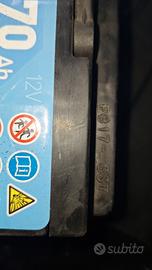 Batteria EXIDE 70 ah AGM start & stop