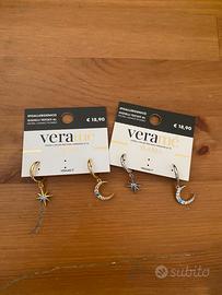 Orecchini acciaio ipoallergenico