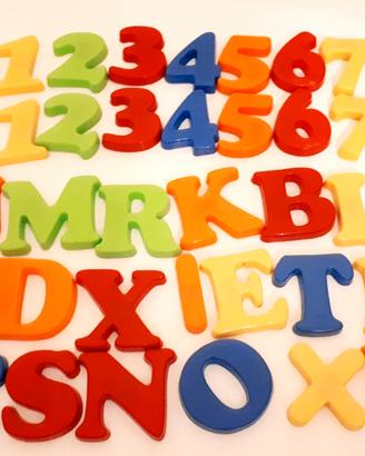 Lettere Numeri magnetici