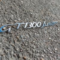 fregio scritta "GT 1300 Junior" epoca alfa romeo