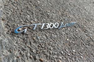 fregio scritta "GT 1300 Junior" epoca alfa romeo