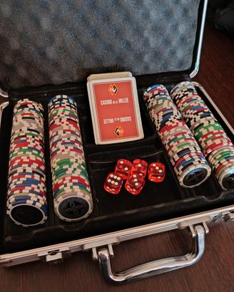 Valigetta poker casinò Saint Vincent valle d'Aosta