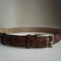 Cintura in coccodrillo