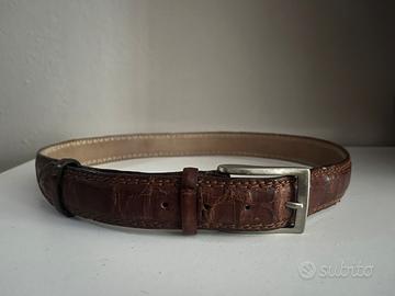 Cintura in coccodrillo