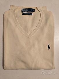 Maglione Ralph Lauren color panna Uomo TG XL