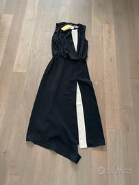 Abito lungo donna taglia 42 nero nuovo Max Mara