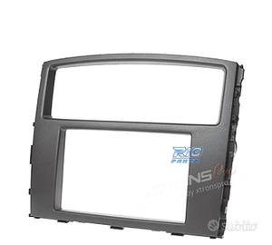 CORNICE NERA RADIO 2-DIN PER MITSUBISHI