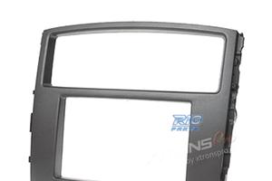 CORNICE NERA RADIO 2-DIN PER MITSUBISHI