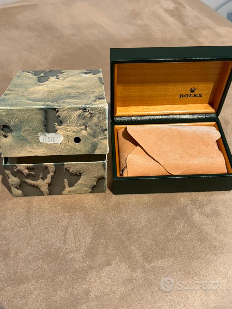 Scatola rolex 16570 Abbigliamento e Accessori In vendita a Milano