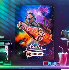 Displate Fallout Limited Edition Nuka Cherry Girl