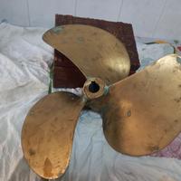 coppia eliche in bronzo 