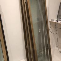 Finestre di alluminio vetro singolo