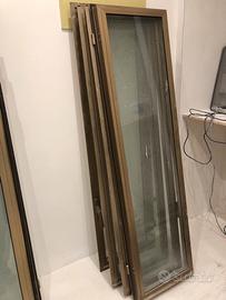 Finestre di alluminio vetro singolo