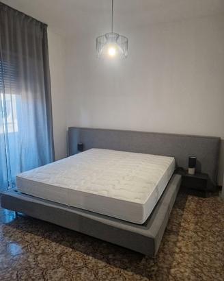 letto matrimoniale con rete e materasso