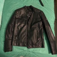 Giubotto di pelle boxeur taglia L (M)