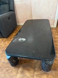 Tavolo basso marmo nero