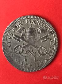 Pio vi stato pontificio 25 baiocchi 1796 anno xxii