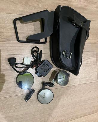 TRIUMPH 900 accessori vari antifurto