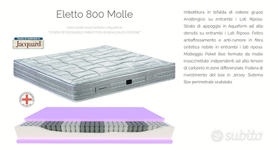 Materasso matrimoniale Arcadiaflex 160x200